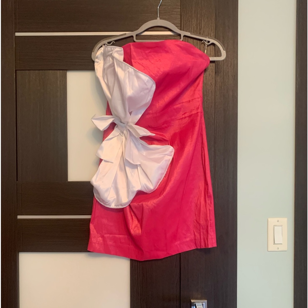 Bow Front Mini Dress, size XL